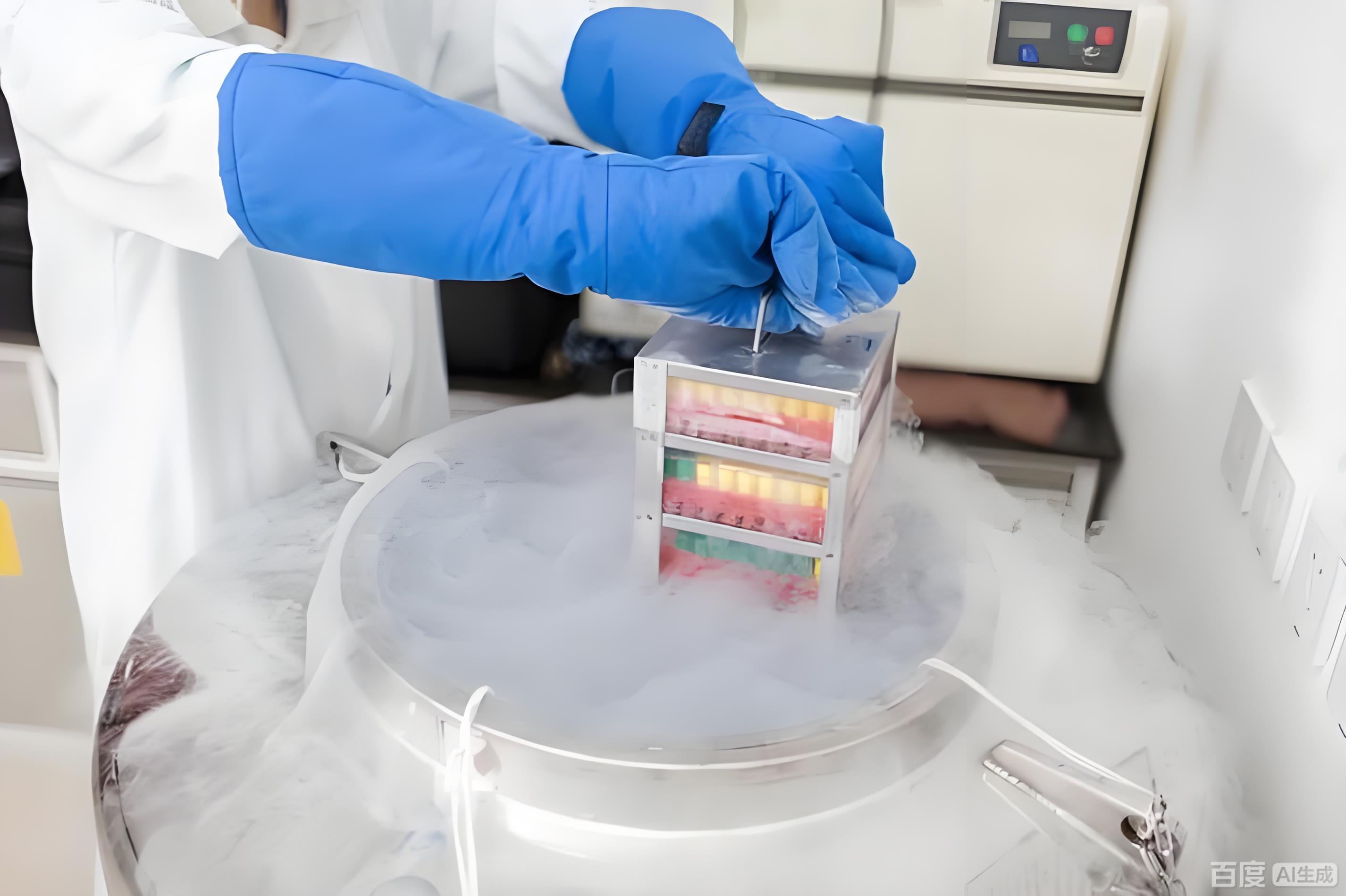 使用液氮罐细胞冻存