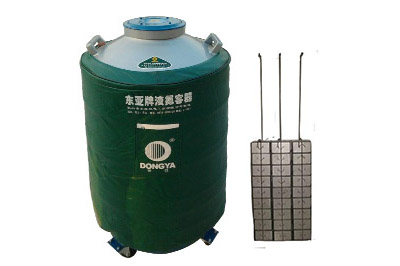 东亚大口径型液氮罐YDS-100-200F,100升容器产品参数,价格